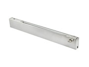 Hydraulic Bottom Rail Locking Satin Silver Anodised